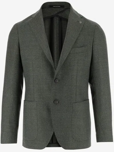 TAGLIATORE SINGLE BREASTED WOOL JACKET