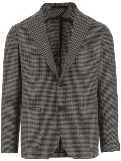 TAGLIATORE SINGLE-BREASTED WOOL JACKET