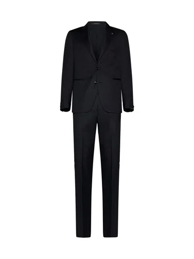 TAGLIATORE SINGLE-BREASTED WOOL SUIT