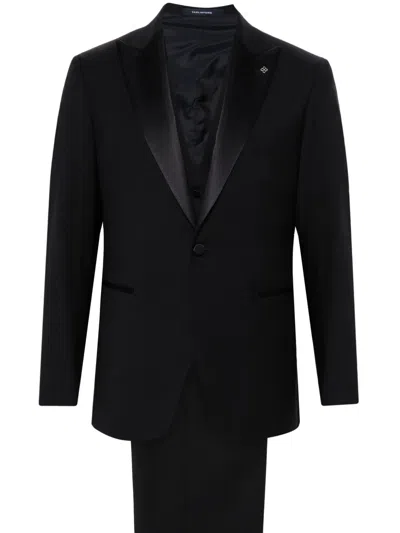 Tagliatore Einreihiger Anzug In Blau