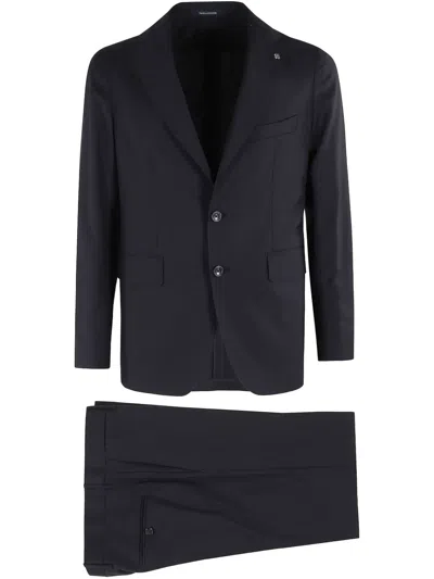 TAGLIATORE SINGLE BREASTED WOOL SUIT