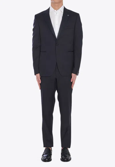 TAGLIATORE SINGLE-BREASTED WOOL SUIT