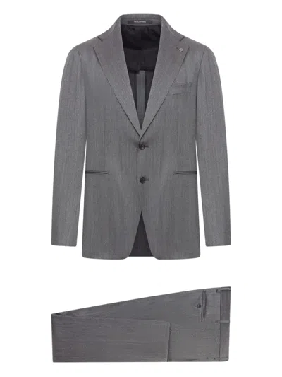 TAGLIATORE SINGLE-BREASTED WOOL SUIT