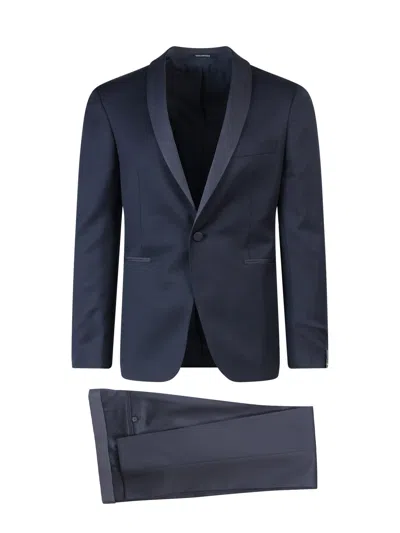 TAGLIATORE SINGLE-BUTTON PLAIN BLAZER