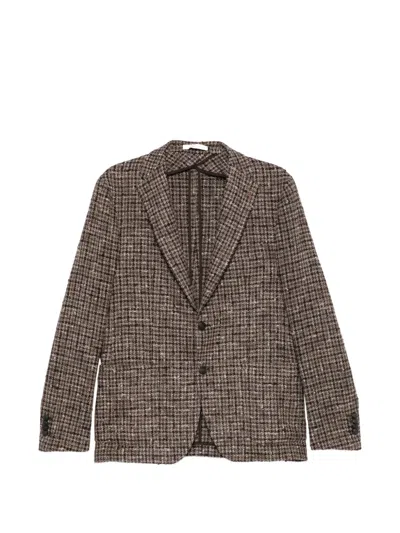 Tagliatore Single-breasted Blazer In Multi