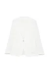 Tagliatore Single-breasted Blazer In White