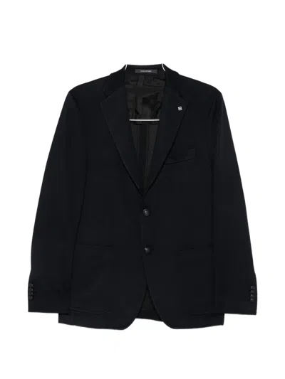 Tagliatore Single-breasted Buttoned Blazer In Multi