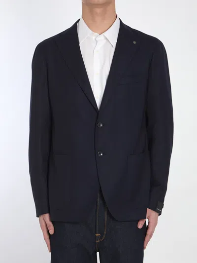 Tagliatore Single-breasted Jacket In Black