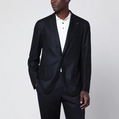 Tagliatore Single-breasted Jacket With Two Buttons In Blue