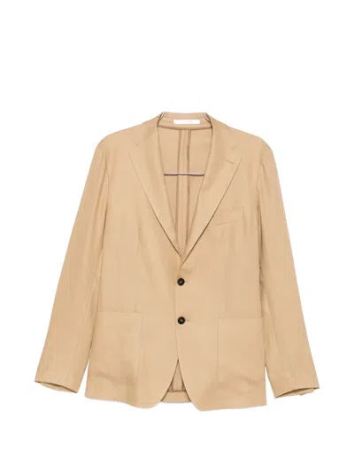 Tagliatore Single-breasted Notch-lapels Suit In Nude
