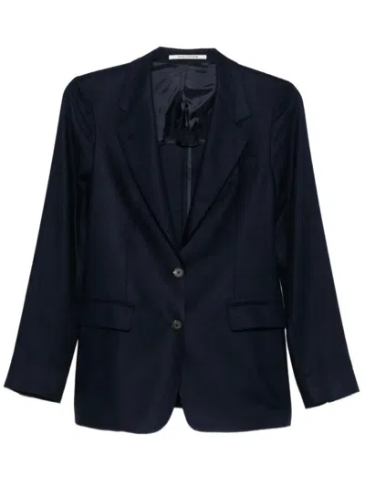 Tagliatore Single Breasted Jacket Parigi Tailoring In Blue