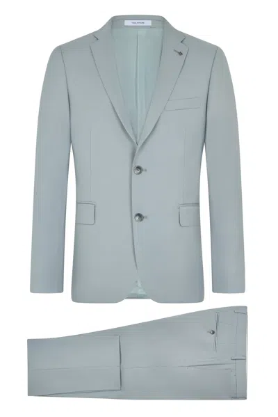Tagliatore Single-breasted Suit In Wool In Pattern