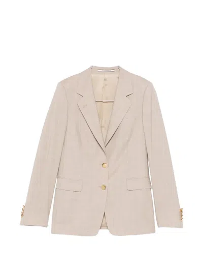 Tagliatore Single-breasted Suit In Neutral
