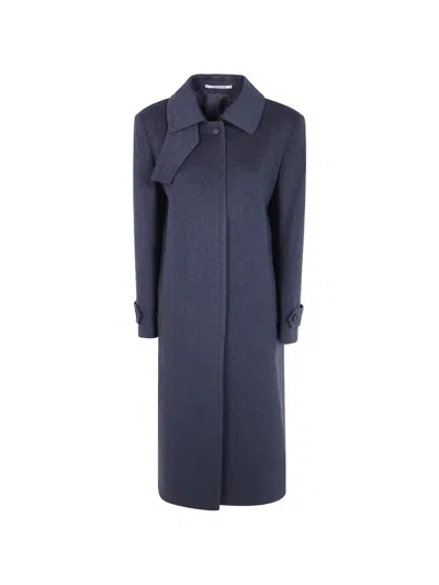 Tagliatore Single-breasted Wool Coat In Gray