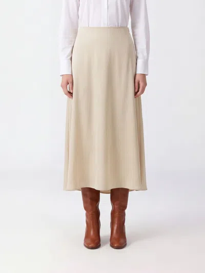Tagliatore Skirt Woman Color White In Neutral