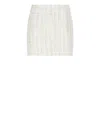 Tagliatore Sequin-embellished Tweed Mini Skirt