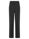 Tagliatore Twill Stretch Tailored Pants In Black