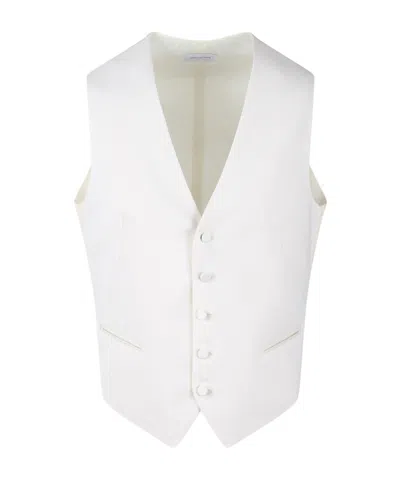 TAGLIATORE VIRGIN WOOL WAISTCOAT