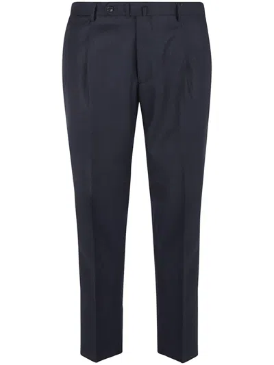 Tagliatore Slim-fit Tailored Trousers In Black