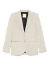 Tagliatore Sophie Blazer In Neutrals