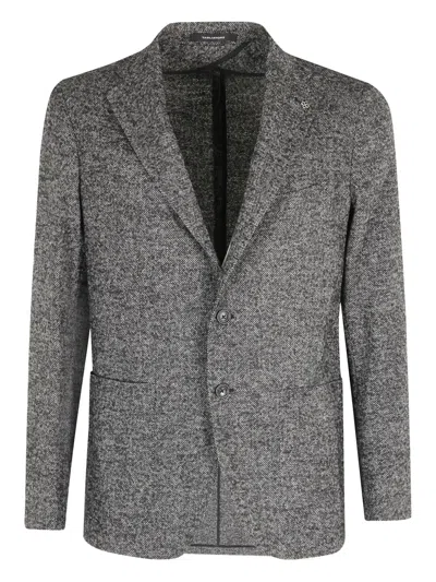 TAGLIATORE SPINATA PEAK-LAPEL JACKET
