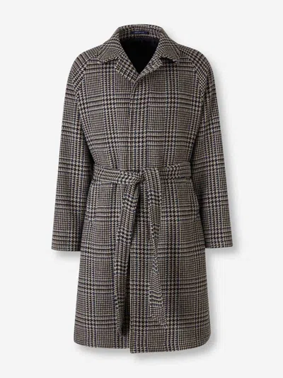 Tagliatore Straight Cut Blazer In Gray