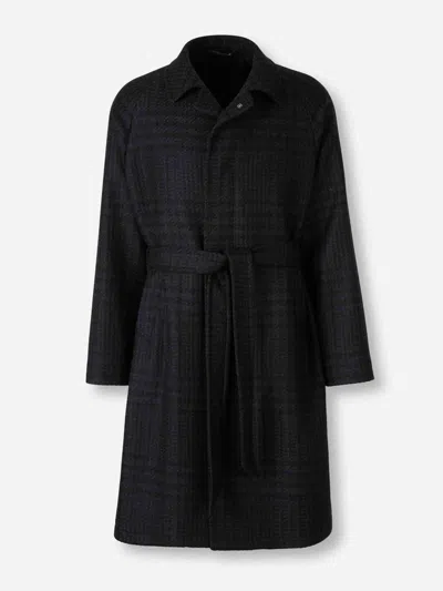Tagliatore Straight Cut Jacket In Black