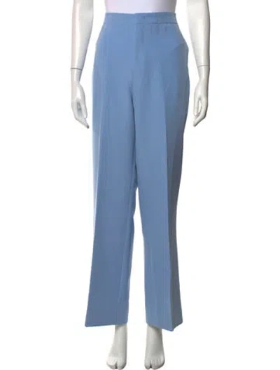 Pre-owned Tagliatore Straight Leg Pants In Blue