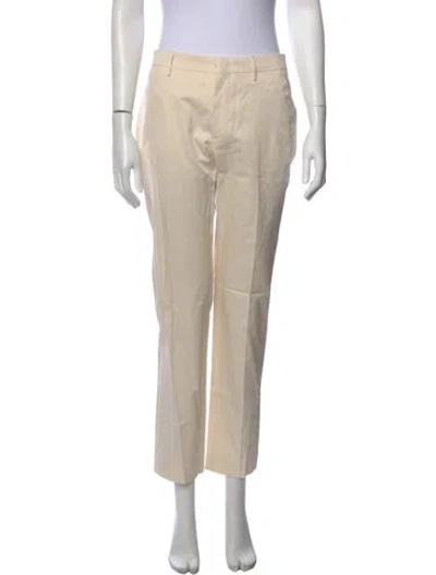 Pre-owned Tagliatore Straight Leg Pants In Neutral