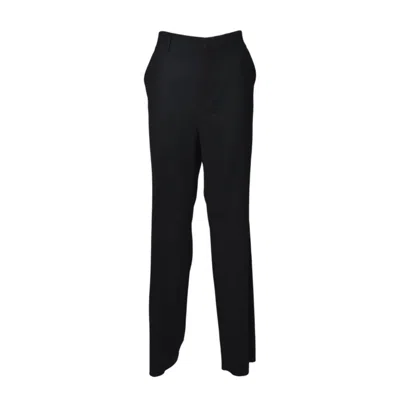 Tagliatore Straight-leg Trousers With Tailored Fit And Minimalist Design In Black