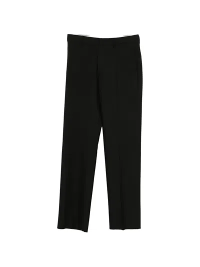 Tagliatore Straight-leg Trousers In Black