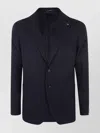 Tagliatore Stretch Blazer Single Breasted In Black