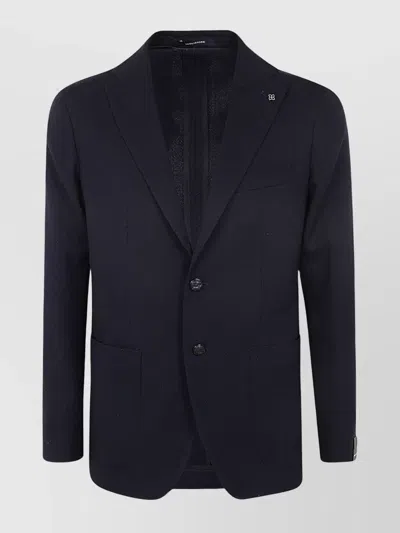 TAGLIATORE STRETCH BLAZER SINGLE BREASTED