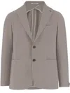 Tagliatore Beige Stretch Cotton Blazer