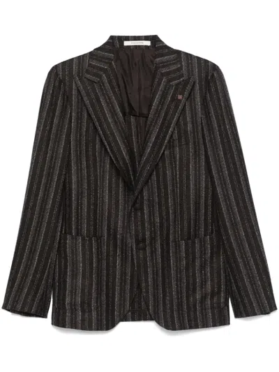 TAGLIATORE STRIPED BLAZER