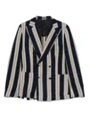 Tagliatore Striped Double-breasted Blazer