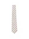 Tagliatore Classic Tie In Brown
