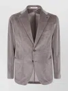 Tagliatore Structured Men's Jacket With Notch Lapel In Neutral