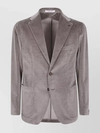 TAGLIATORE STRUCTURED MEN'S JACKET WITH NOTCH LAPEL