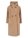 Tagliatore Structured Tailored Coat With Classic Silhouette In Brown