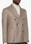 Tagliatore Double-breasted Silk Jacket