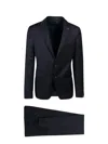 Tagliatore Single-breasted Suit In Blu Scuro
