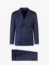Tagliatore Virgin Wool Tuxedo In Blue