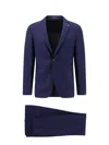 Tagliatore Virgin Wool Tuxedo In Blue