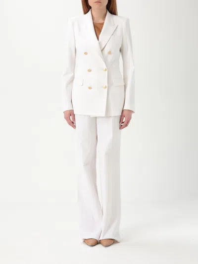 Tagliatore Suit Separate  Woman Color Beige In White
