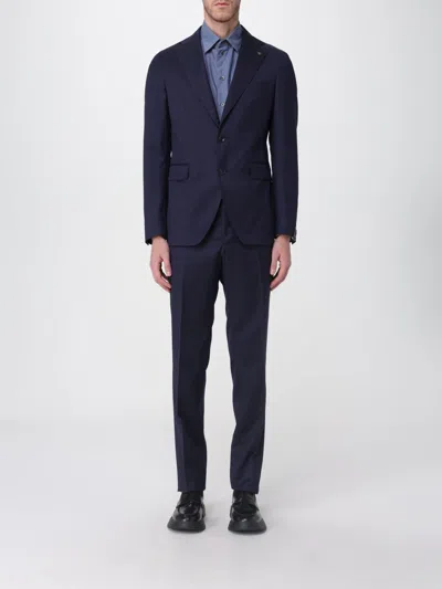 Tagliatore Suit  Men Color Blue