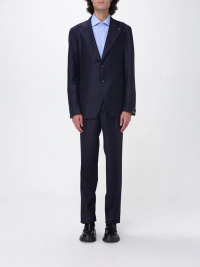 Tagliatore Suit  Men Color Blue