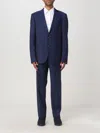 Tagliatore Shawl-lapel Three-piece Suit In Blau