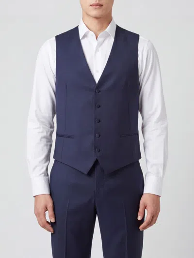 Tagliatore Suit Vest Men Color Black 1 In Blue