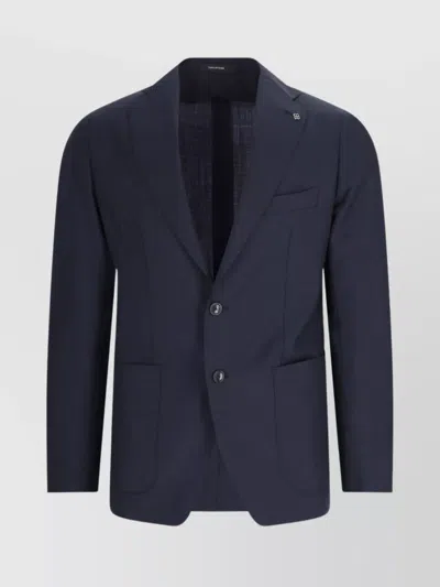 Tagliatore Suit With Chest Pocket And Flap Pockets